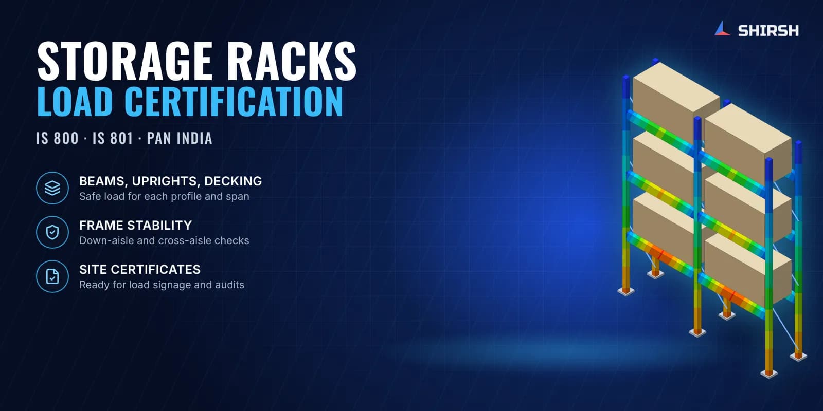 Storage Rack Stability and Load Certification — featured