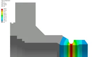 3D Transient Thermal Simulation of Multi Layer Valve Welding — image 2