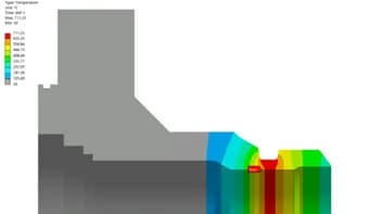 3D Transient Thermal Simulation of Multi Layer Valve Welding — image 4
