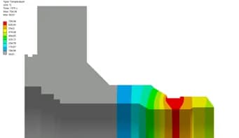3D Transient Thermal Simulation of Multi Layer Valve Welding — image 7