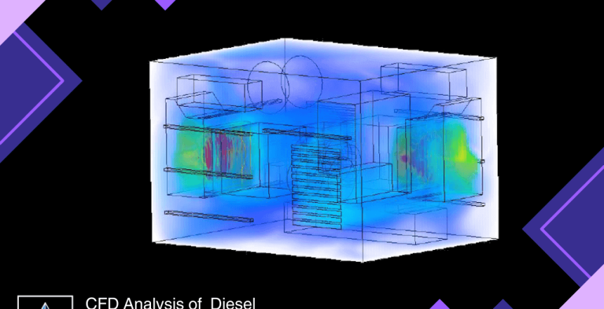 CFD Analysis of Diesel Generator System Velocity